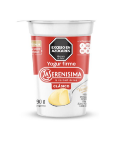 La Serenisima YOGUR ENTERO x190 VAINILLA