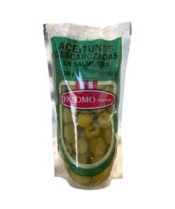 D'ALOMO D/P ACEITUNAS DESCAROZADAS x 300 GRS