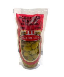 D'ALOMO D/P ACEITUNAS VERDES x 300 GRS