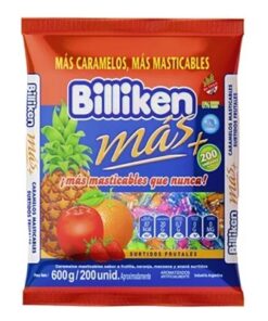 BILLIKEN CARAMELO FRUTA x 600g