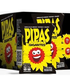 PIPAS GIRASOL GIGANTES 12u x 50g