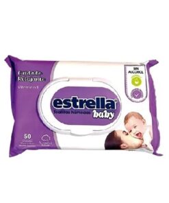 TOALLITAS HUMEDAS ESTRELLA C.RELAJ 50 un