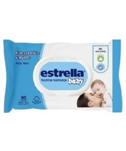 TOALLITAS HUMEDAS ESTRELLA H.SENSIBLE 50 un