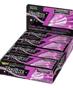 CHICLE TOPLINE 7 VIOLET CHERRY 36X