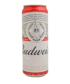 BUDWEISER CERVEZA LATON x 710 cc.