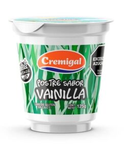 CREMIGAL POSTRE VAINILLA x 125 GRS