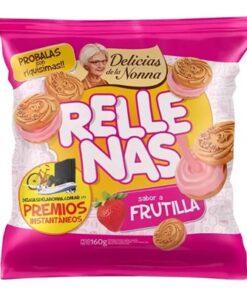 DELICIAS NONNA RELLE FRUTILLA x 160g