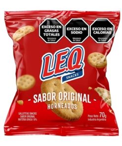 LE.Q CRACKERS SALADAS x 70 GRS