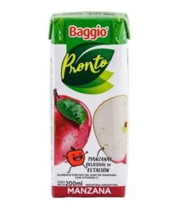BAGGIO PRONTO 18u x 125 ml. MANZANA