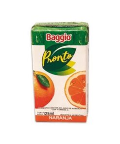 BAGGIO PRONTO 18u x 125 ml. NARANJA