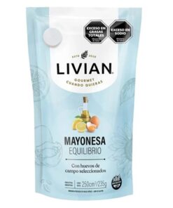 LIVIAN MAYONESAS VARIAS x 250 GRS