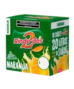 RINDE 2 JUGO NARANJA x 10 u.