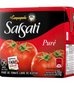 SALSATI PURE DE TOMATE x 520 g.