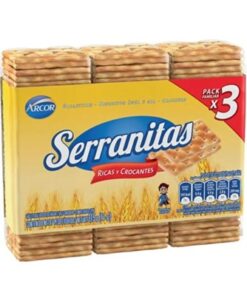SERRANITAS CRACKERS x 315 g.