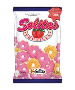 SOLITAS x 500 FLORCITAS FRUTILLA