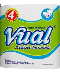VUAL PAPEL ECOLOGICO/4 x 30 m.