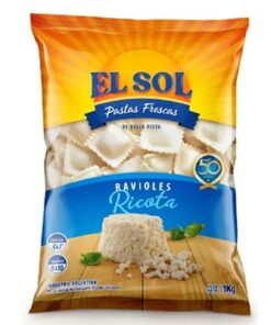 EL SOL RAVIOLES x 1 KG RICOTA