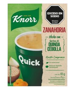 KNORR SOPA QUICK ZANAHORIA