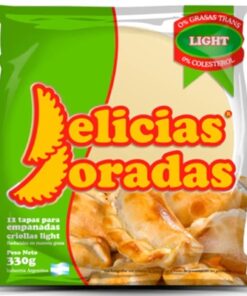 DELICIAS DORADAS TAPAS EMPANADAS x12u **LIGHT**