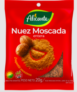 Nuez moscada entera ALICANTE 20grs