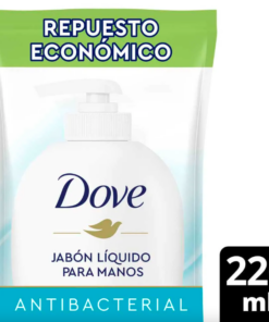 Jabon Liquido Dove Antibacterial Repuesto 220ml