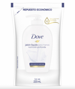 Jabon Liquido Dove Beauty Repuesto 220ml
