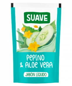 Jabon Liquido Suave Pepino Aloe 220ml