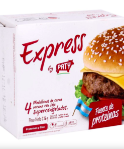 HAMBURGUESA PATY EXPRESS CAJA X 4 UNI.