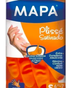 MAPA GUANTES PLISSE SATINADO TAMAÑO “S” (6 1/2 - 7)