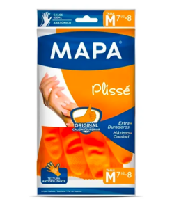 MAPA GUANTES PLISSE SATINADO TAMAÑO “M” (7 1/2 - 8)