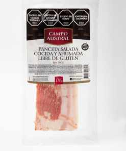CAMPO AUSTRAL PANCETA SALADA FETEADA  X 150GRS