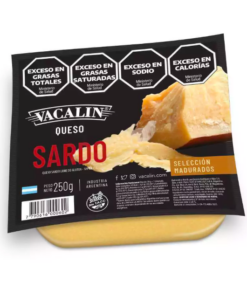 VACALIN QUESO SARDO x 250 GRS
