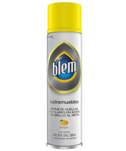 BLEM AEROSOL LUSTRAMUEBLE ACERO Y METAL *LIMON* x 360 cc