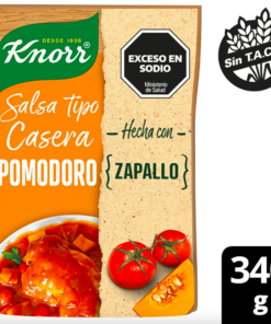 SALSAS Y PURE DE TOMATE KNORR SALSA x 340g POMODORO