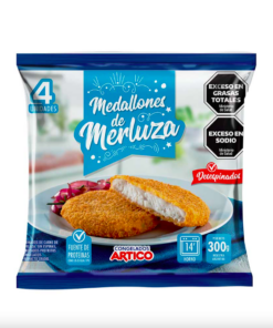 ARTICO MEDALLONES DE MERLUZA DESPINADOS x 4 Uni : 300g