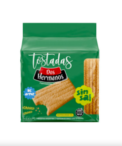 DOS HERMANOS TOSTADAS ARROZ S/SAL X 140 GRS