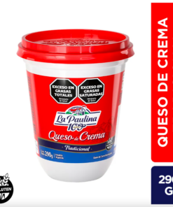 LA PAULINA QUESO CREMA x 290 GRS ROJO