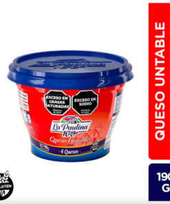 LA PAULINA QUESO UNTABLE x 190 GRS SALAME